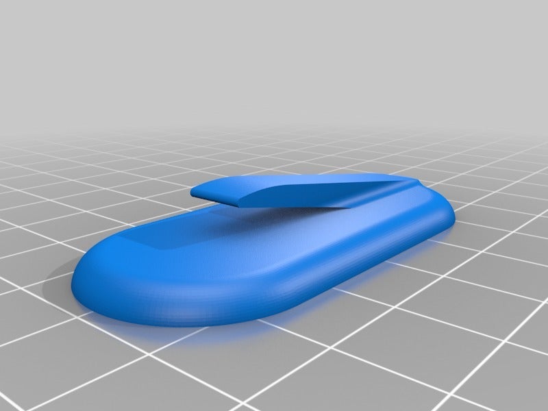 Miniatura 2 do modelo 3D Command Strip Hook