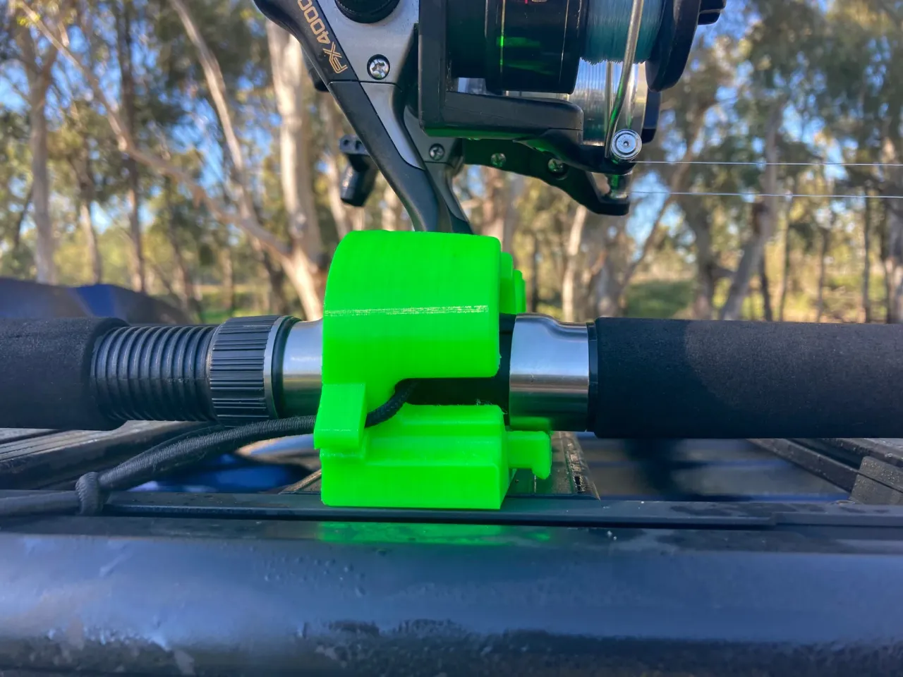 Roof Rack Fishing Rod Holder by GCarr