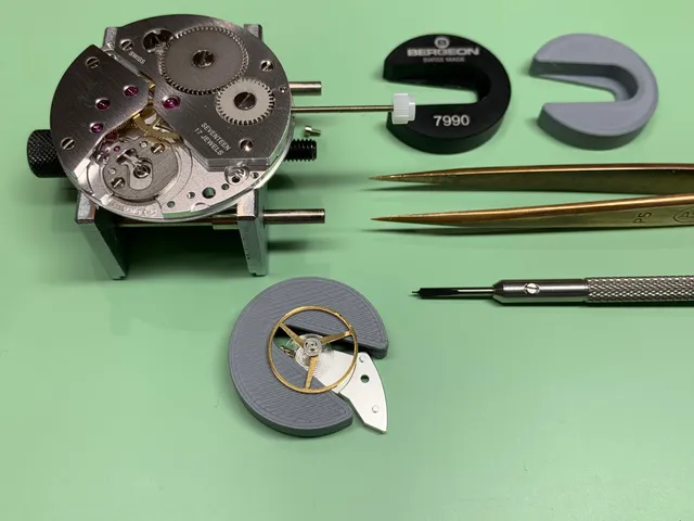 Balance Wheel Support Platform for Watch Movements