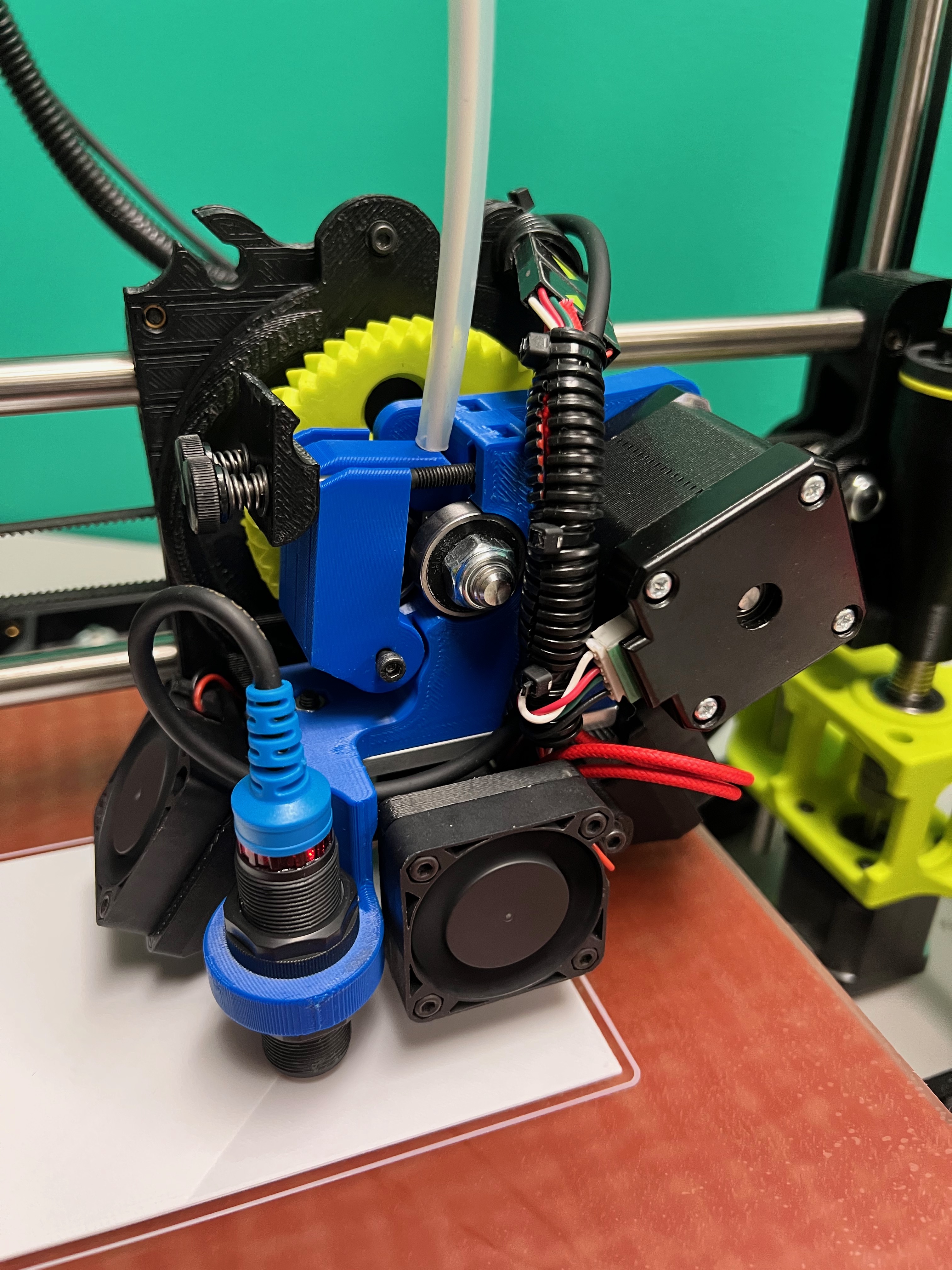 Lulzbot Taz 6 Extruder EZABL Mount