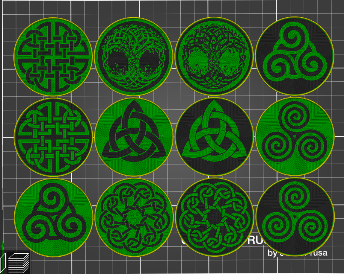 Celtic Coasters