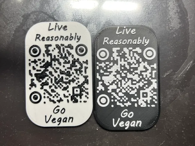 Vegan Activism Non-Human Animals QR Code