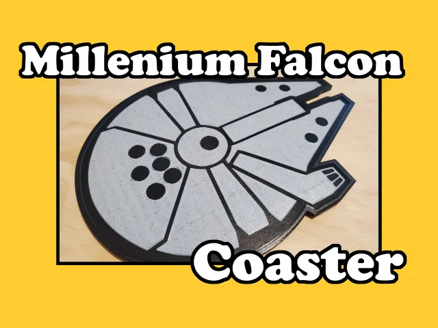 Millennium Falcon Coaster