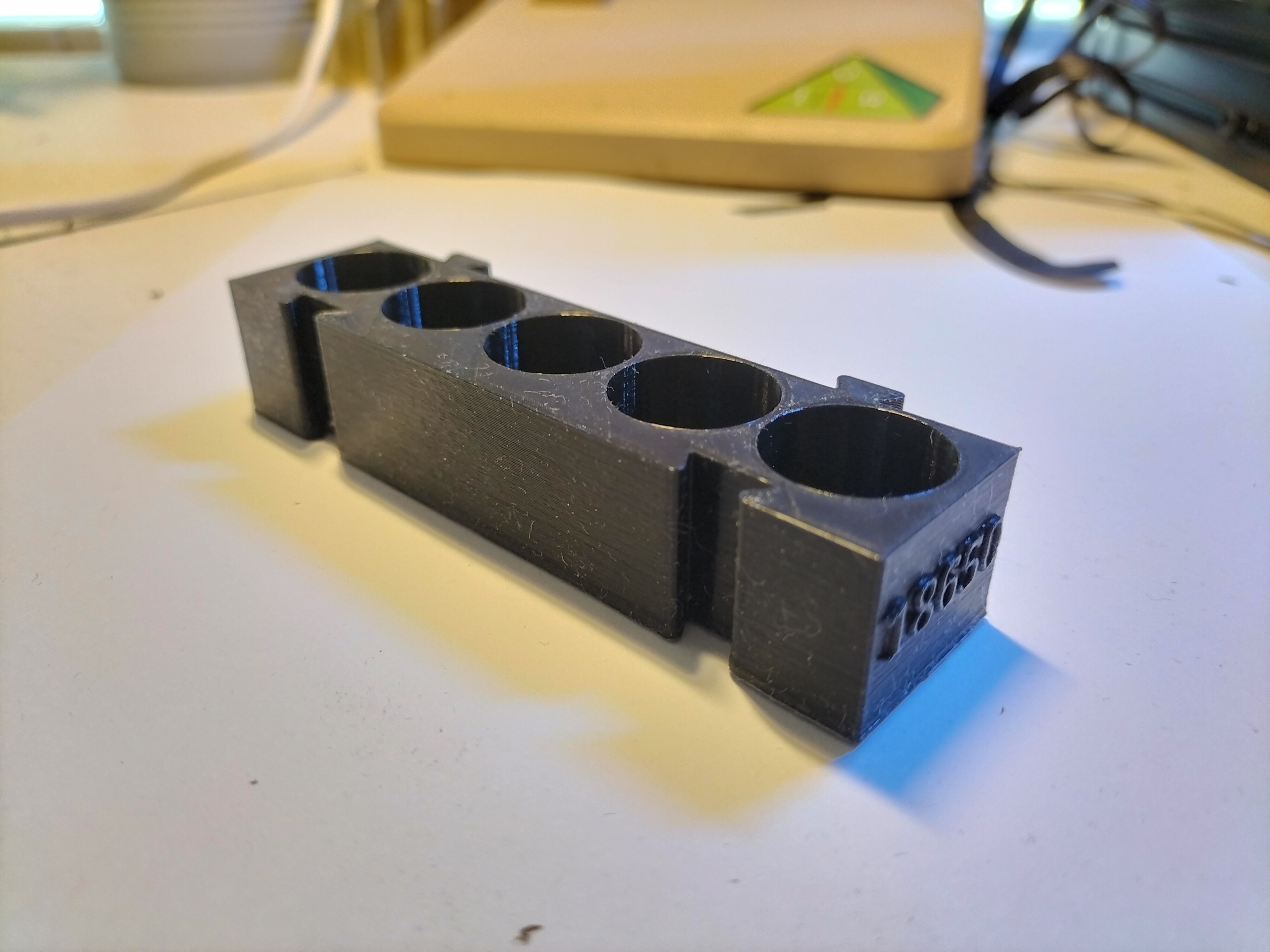 Modular 18650 battery holder by DynodeNL Download free STL model