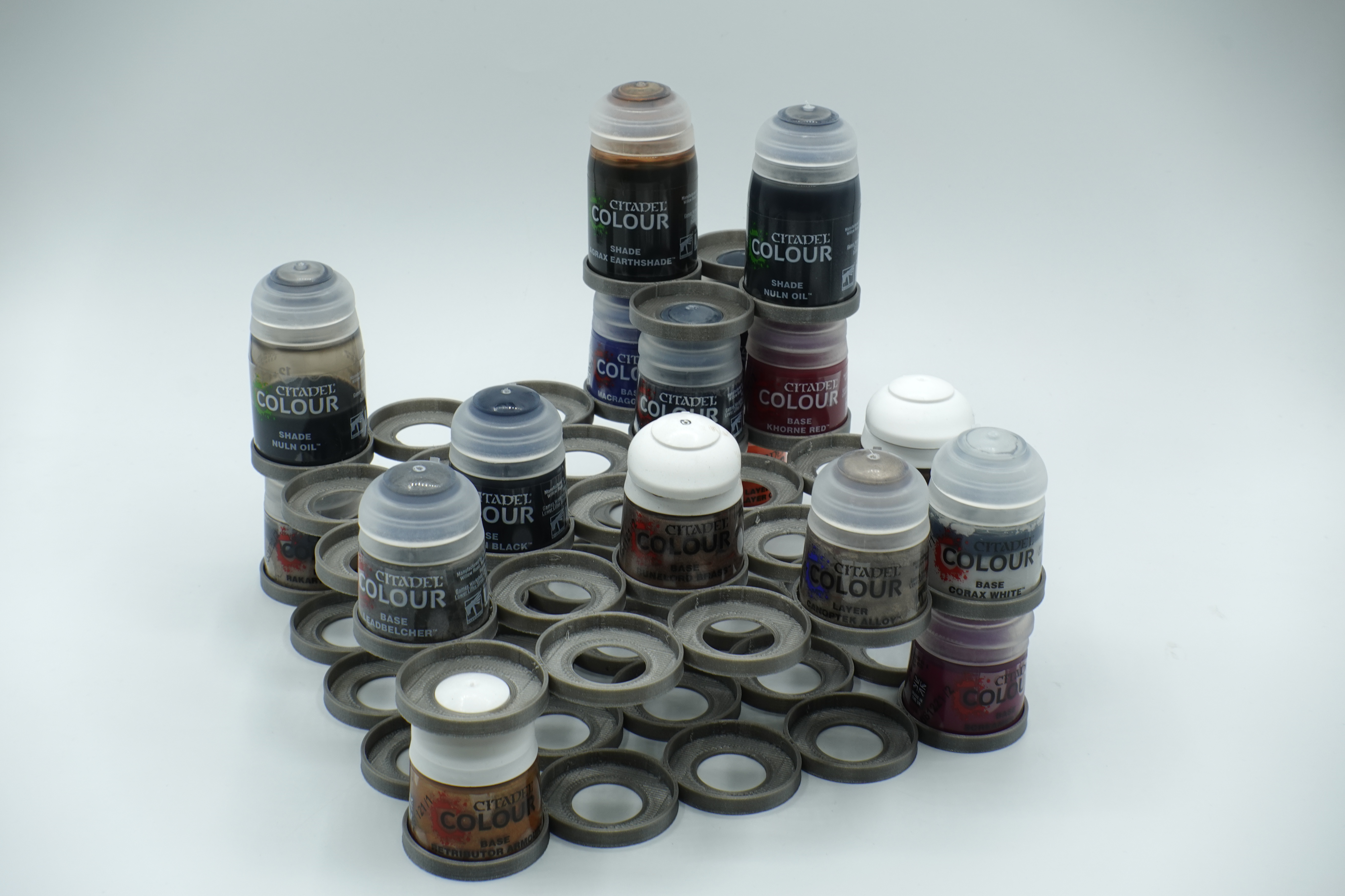 Stackable Paintholders (for Gamesworkshop Citadel Paints)
