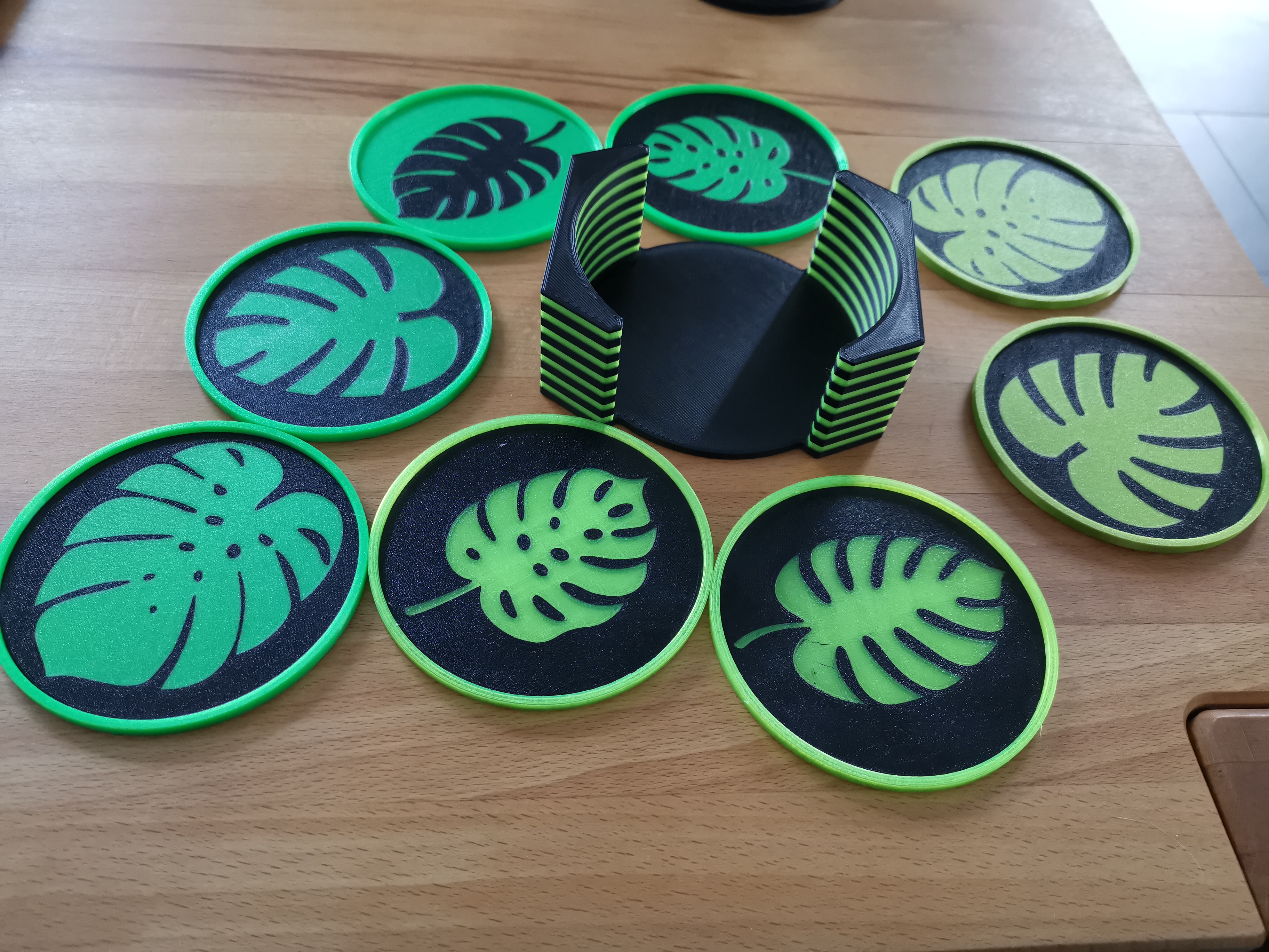 Monstera Coaster Set MMU