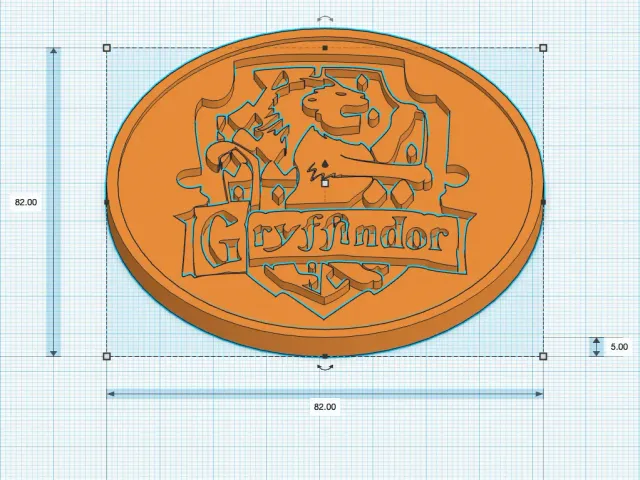 HarryPotter Coaster Gryffindor