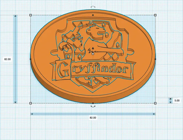 HarryPotter Coaster Gryffindor