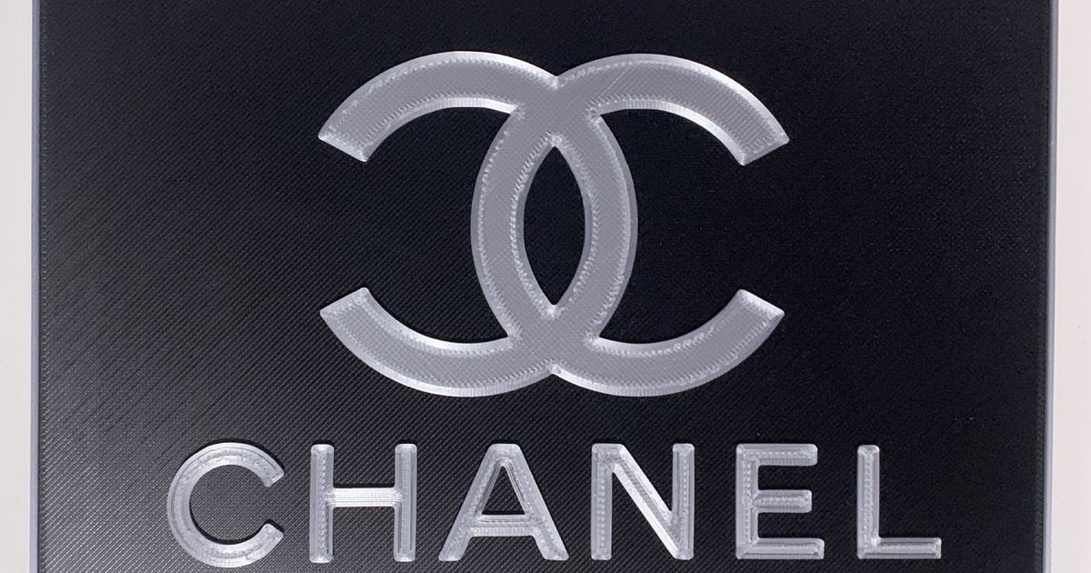 Logo Chanel by Loic3ds | Download free STL model | Printables.com