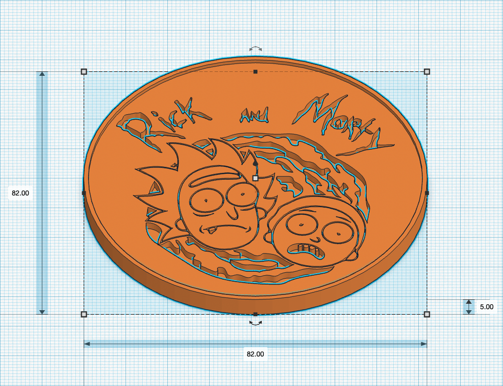 Rick and Morty Coaster