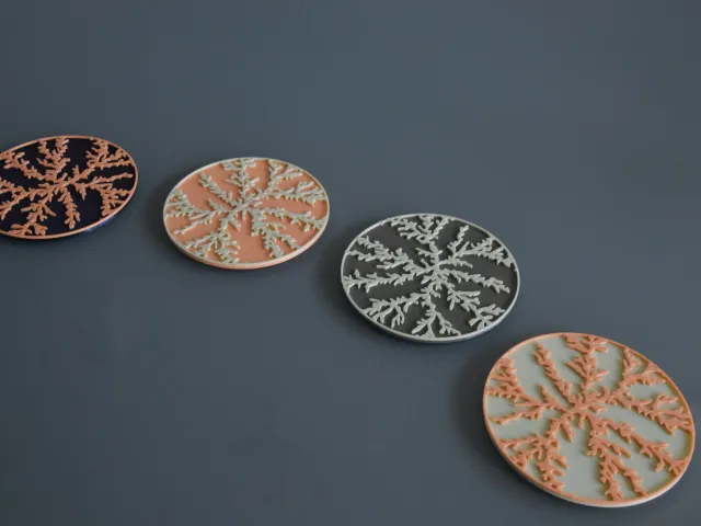 Aerial Fracture (Coaster - Diffusion-limited Aggregation)