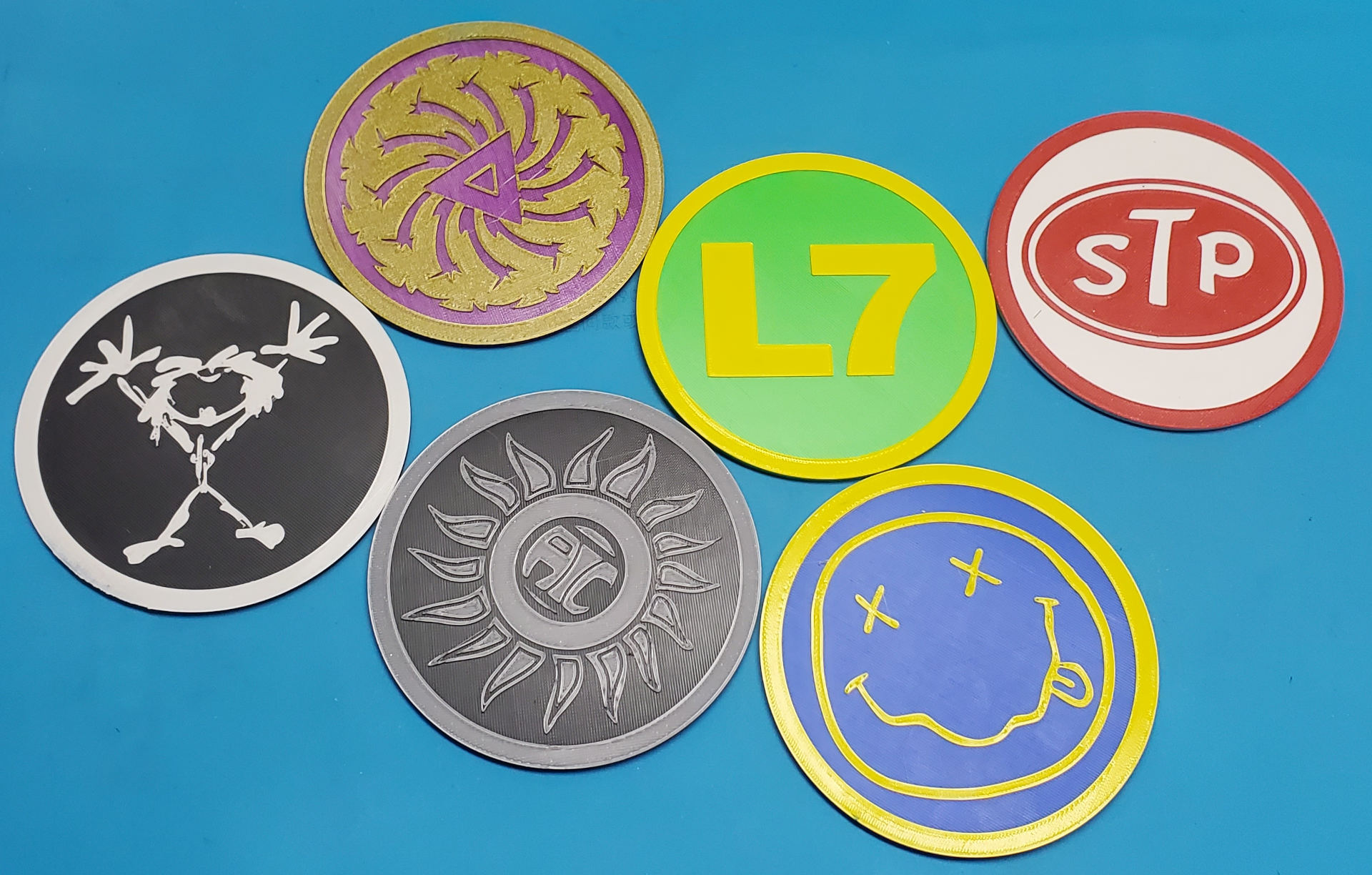 Grunge Guards (Coasters)
