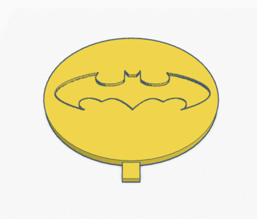 Miniatura 2 do modelo 3D Batman Coaster