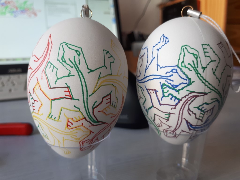 Miniatura 2 do modelo 3D EggBot, EggDuino, SphereBot auf TMC2208 Treiber umrüsten