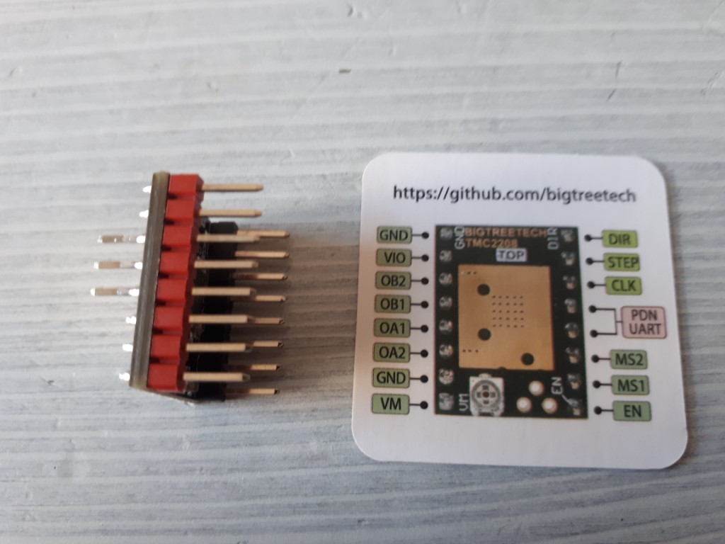 Miniatura 5 do modelo 3D EggBot, EggDuino, SphereBot auf TMC2208 Treiber umrüsten