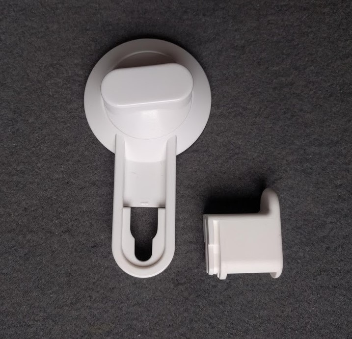 Soap holder in combination with IKEA Tisken/Stugvik suction hook. by