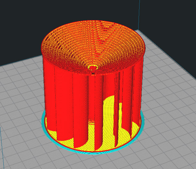 LEGO CROSSFLOW TURBINE WATER WHEEL - NO SUPPORTS
