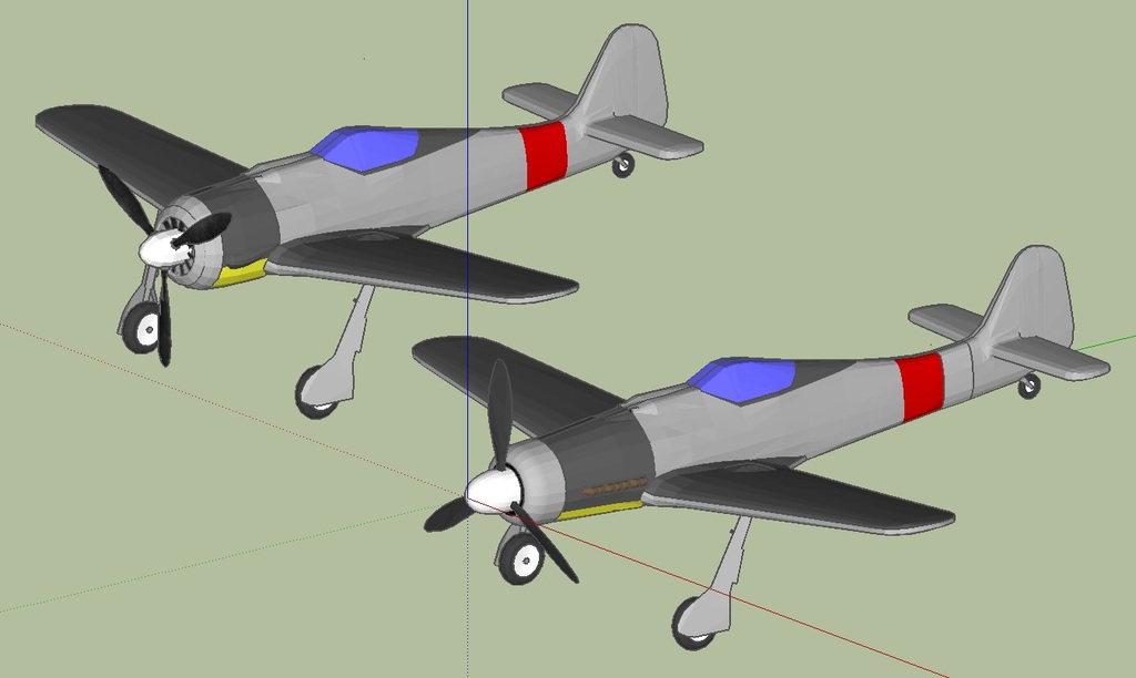 Focke-Wulf 190 A8/D9 By 67bope | Download Free STL Model | Printables.com