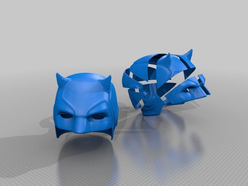 Miniatura 2 do modelo 3D Dare Devil Cowl / Mask