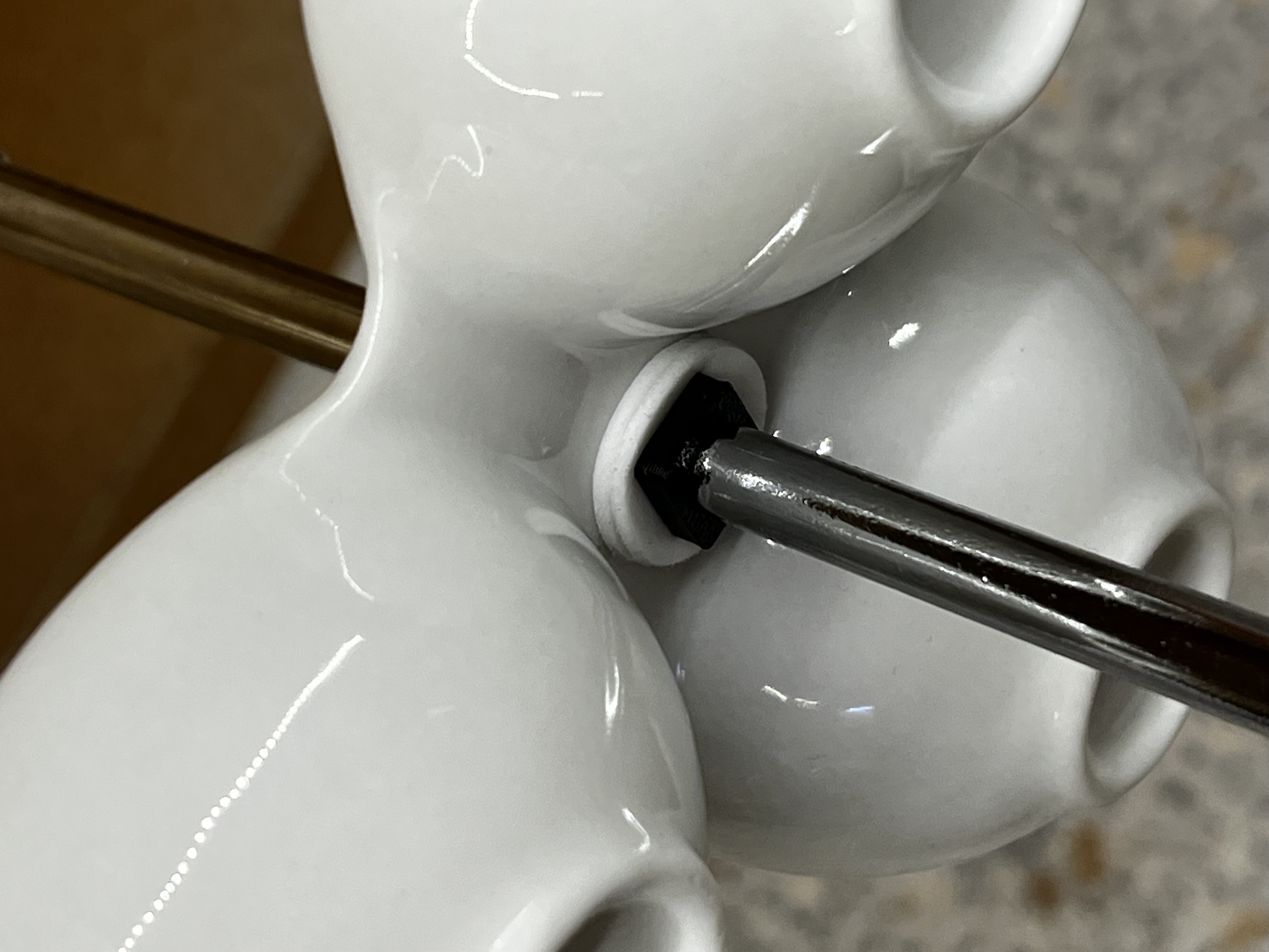 Miniatura 2 do modelo 3D Construct support for porcelain cake stand