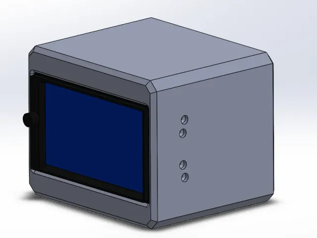 HOUSING FOR CHEAP 2 DIN HU - RADIO 7018b