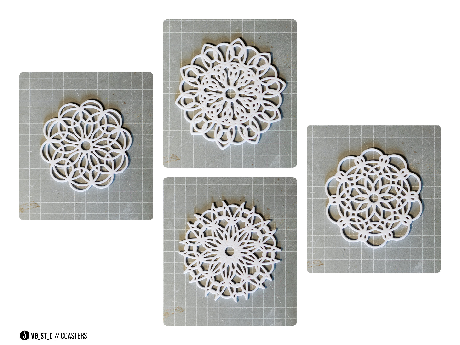 Grandma's doily coasters — miniatura 2