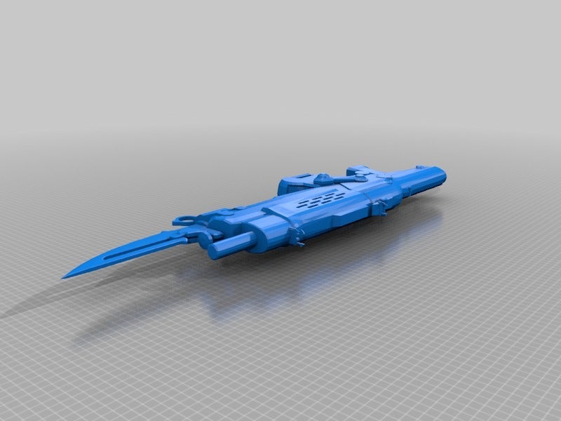 Miniatura 2 do modelo 3D GOW Retro Lancer