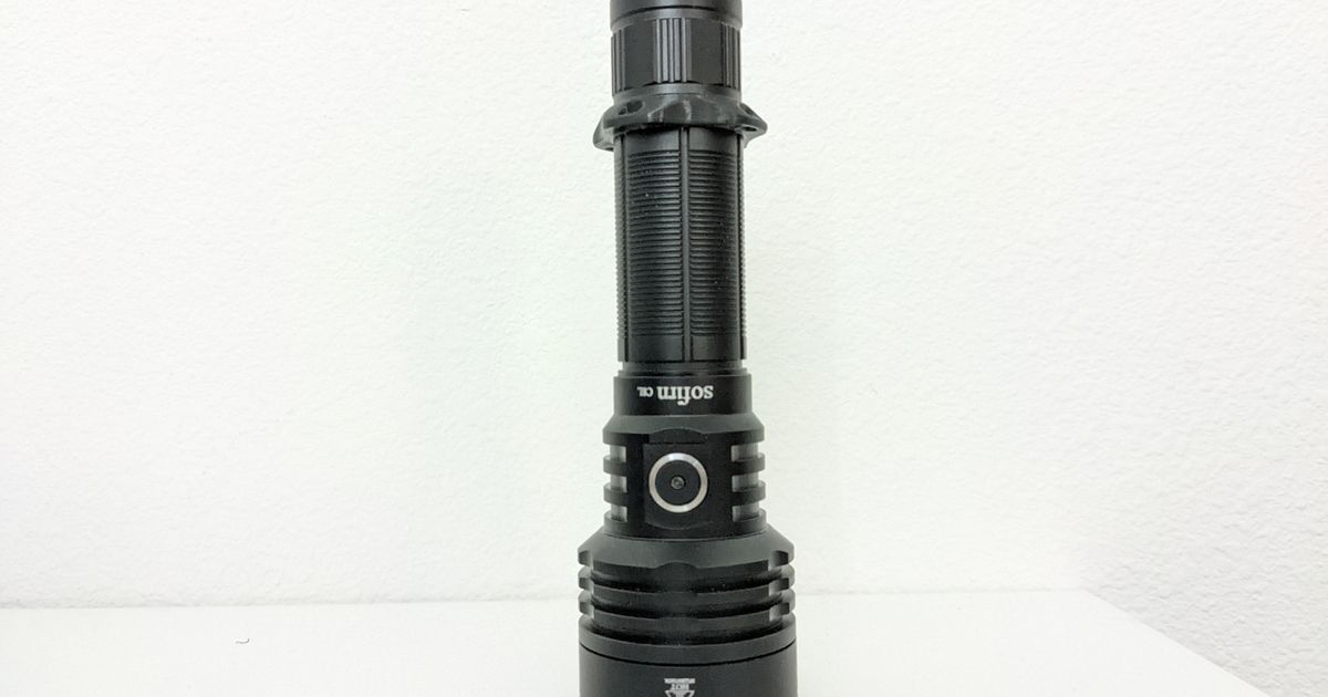 Sofirn C8L Flashlight Grip Ring by Tactical Grizzly Download free STL