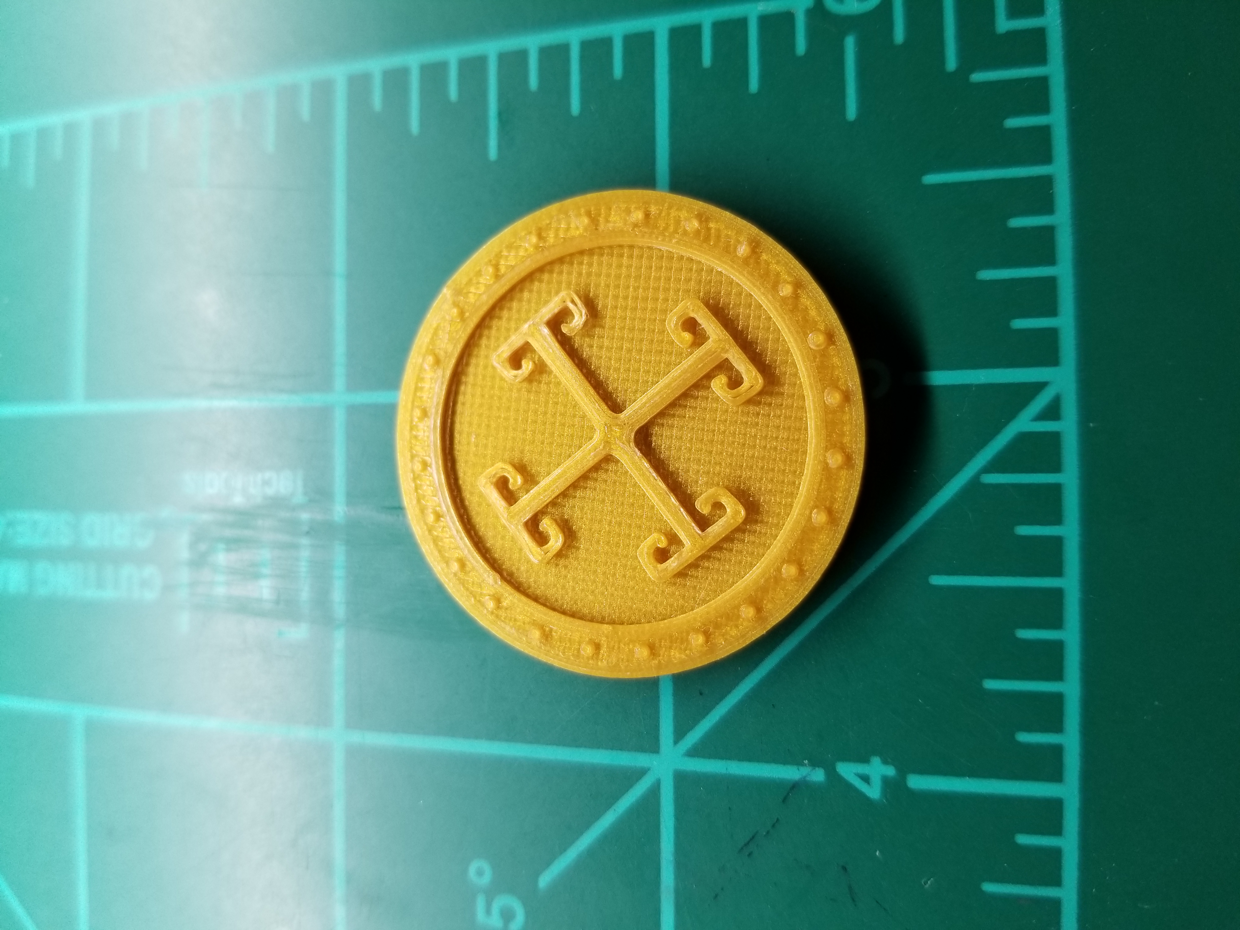 SpongeBob Replica Gold Doubloon