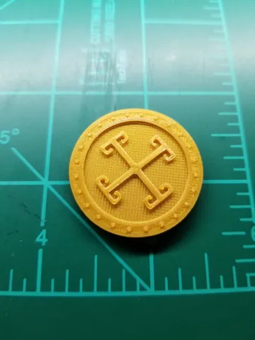 SpongeBob Replica Gold Doubloon