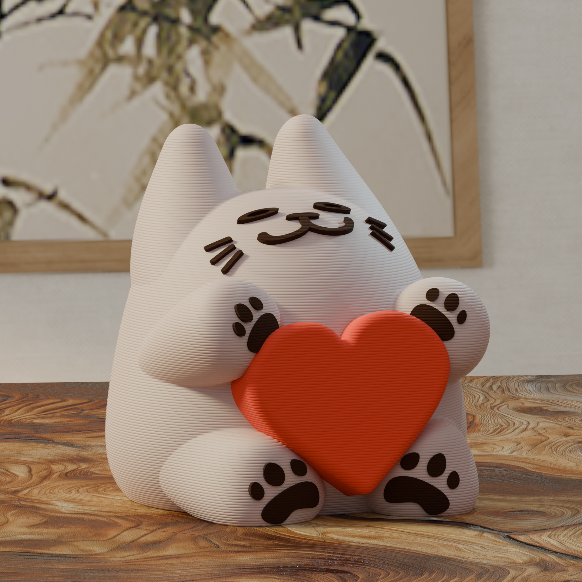 Valentine's cat