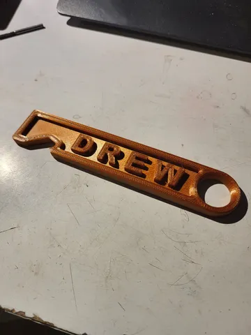 The Big DREW Bottle Opener