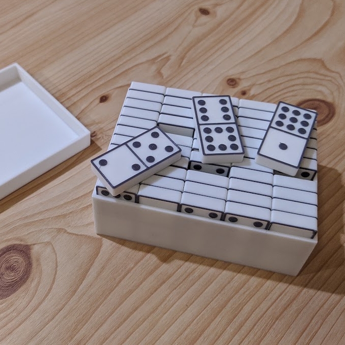 Classic 55 piece domino set