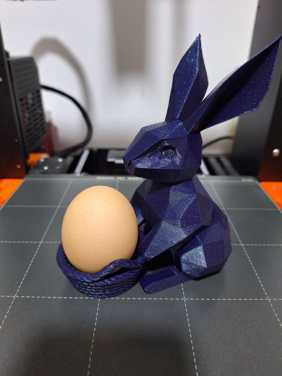 Miniatura 6 do modelo 3D Easter bunny egg basket (No support needed)