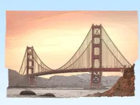Golden Gate Bridge Lithophane