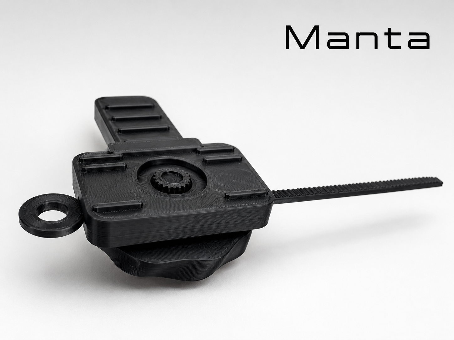 Gyro Manta Battle Tops - 3 Blades + Ripcord Launcher