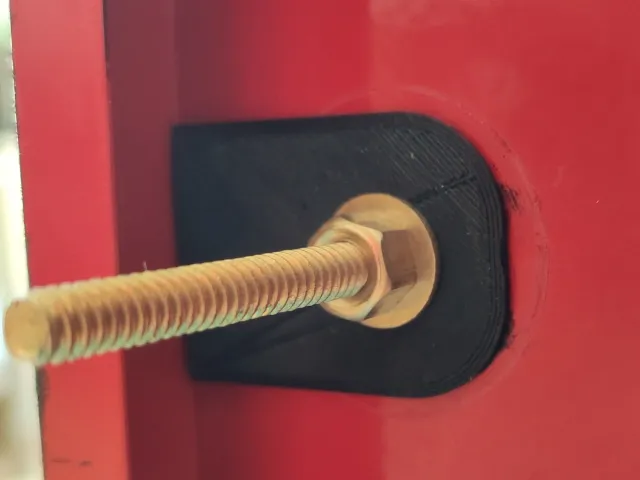Lock insert for IKEA PS metal sideboard
