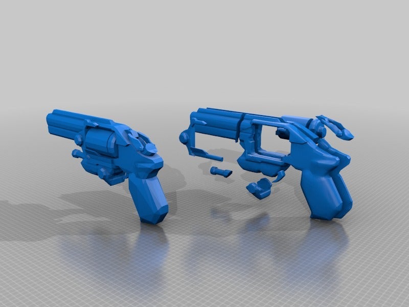 GOW Boltok Revolver by Jace1969 | Download free STL model | Printables.com