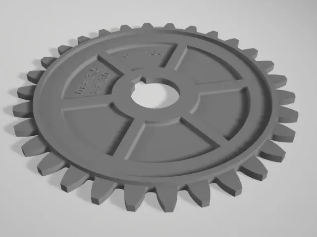 Gear wheel, coaster