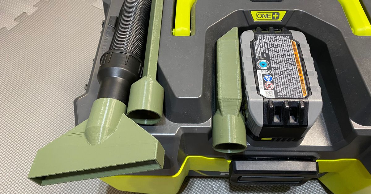Ryobi 3 Gallon Vacuum Nozzles by budoprint Download free STL model