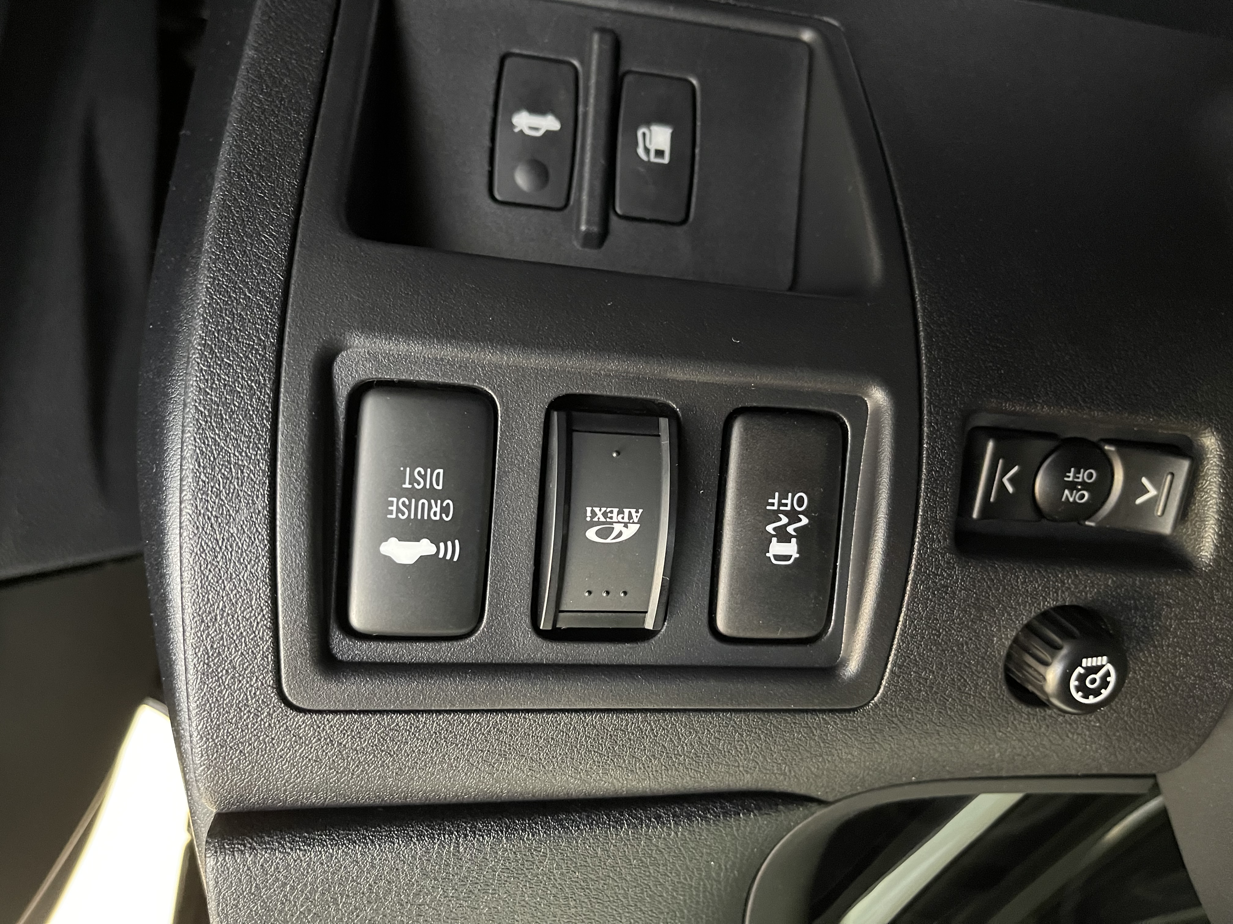 Apexi Throttle Controller - Spacer for Lexus ISF Button Panel