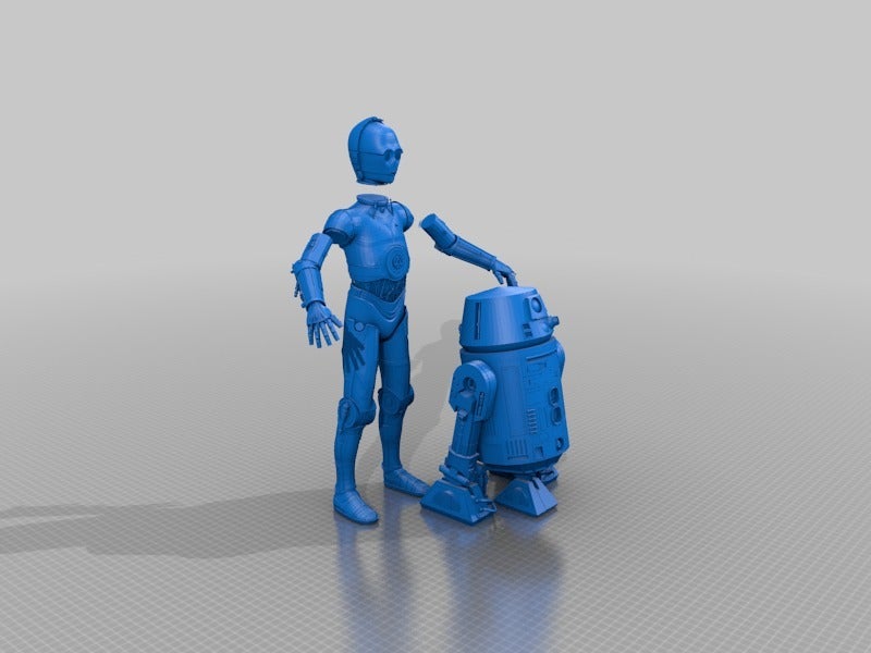 Miniatura 3 do modelo 3D C3PO Model