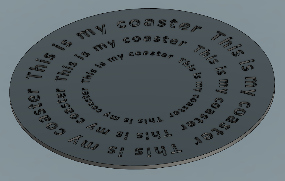 Yuvarlak coaster p (Sadece Plastik Aparattır!!!)