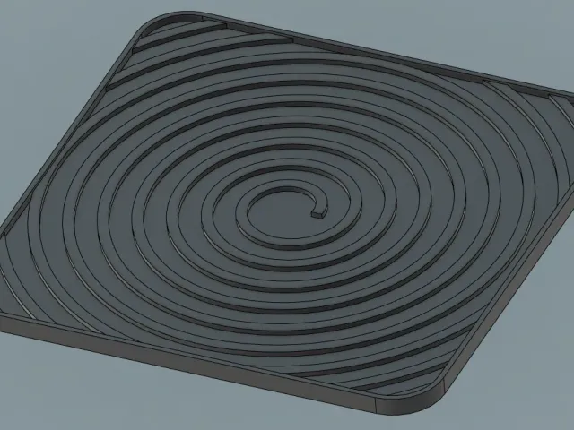 Square coaster