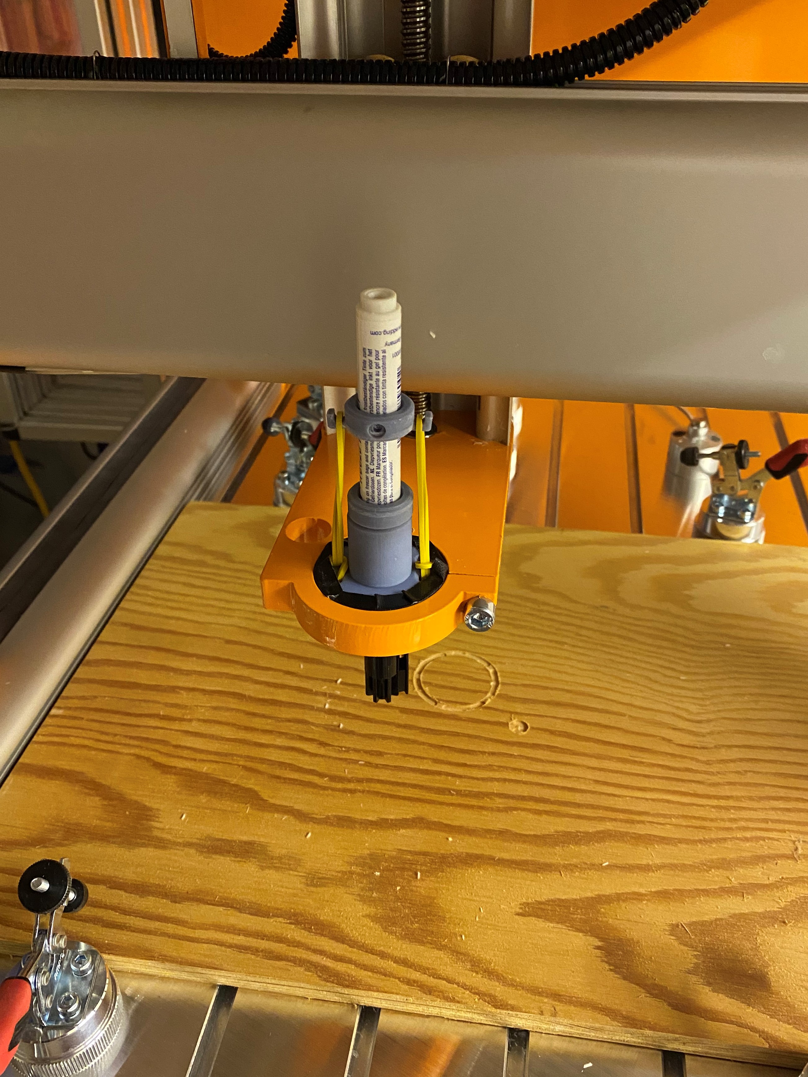 Penholder for CNC Machine