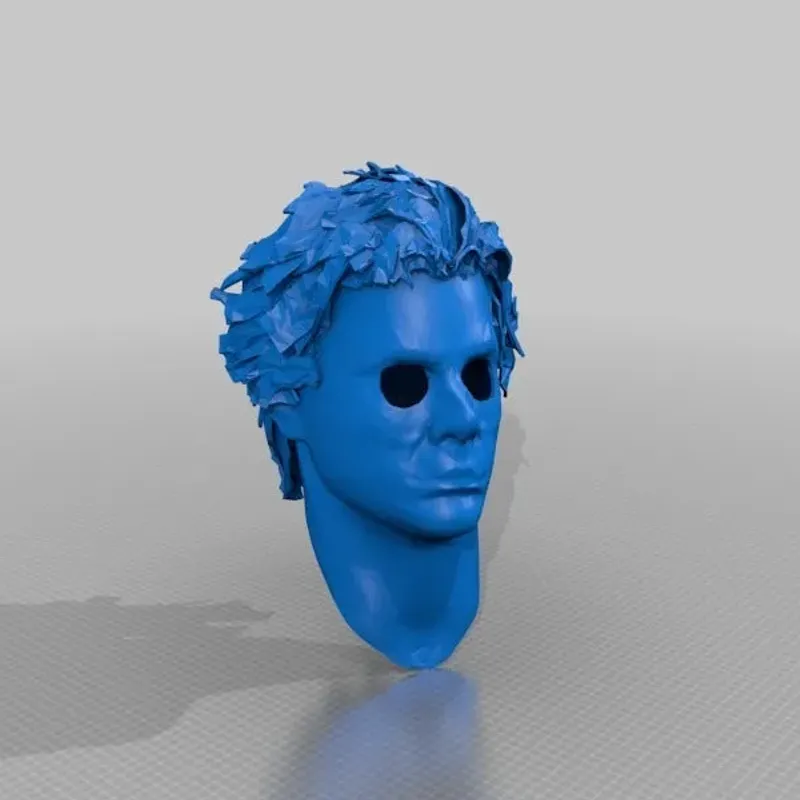 STL file Michael Myers mask 🎃・3D printer model to download・Cults