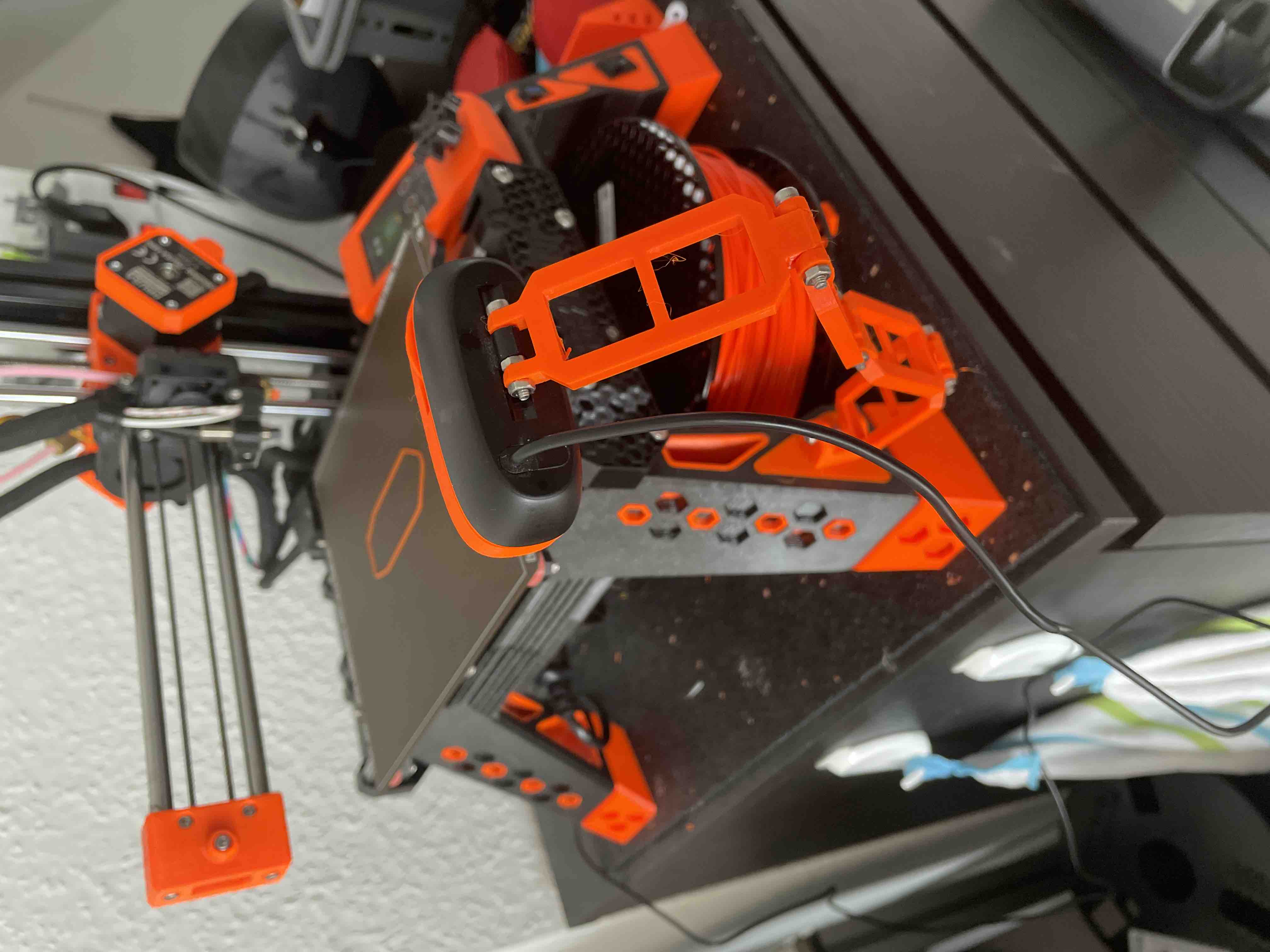 Prusa Mini Base - Camera Arm support  for Logitech C270