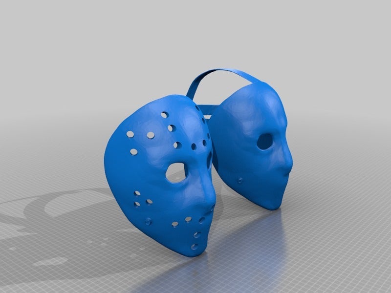 Jason Vorhees Hockey Mask by Jace1969 | Download free STL model ...