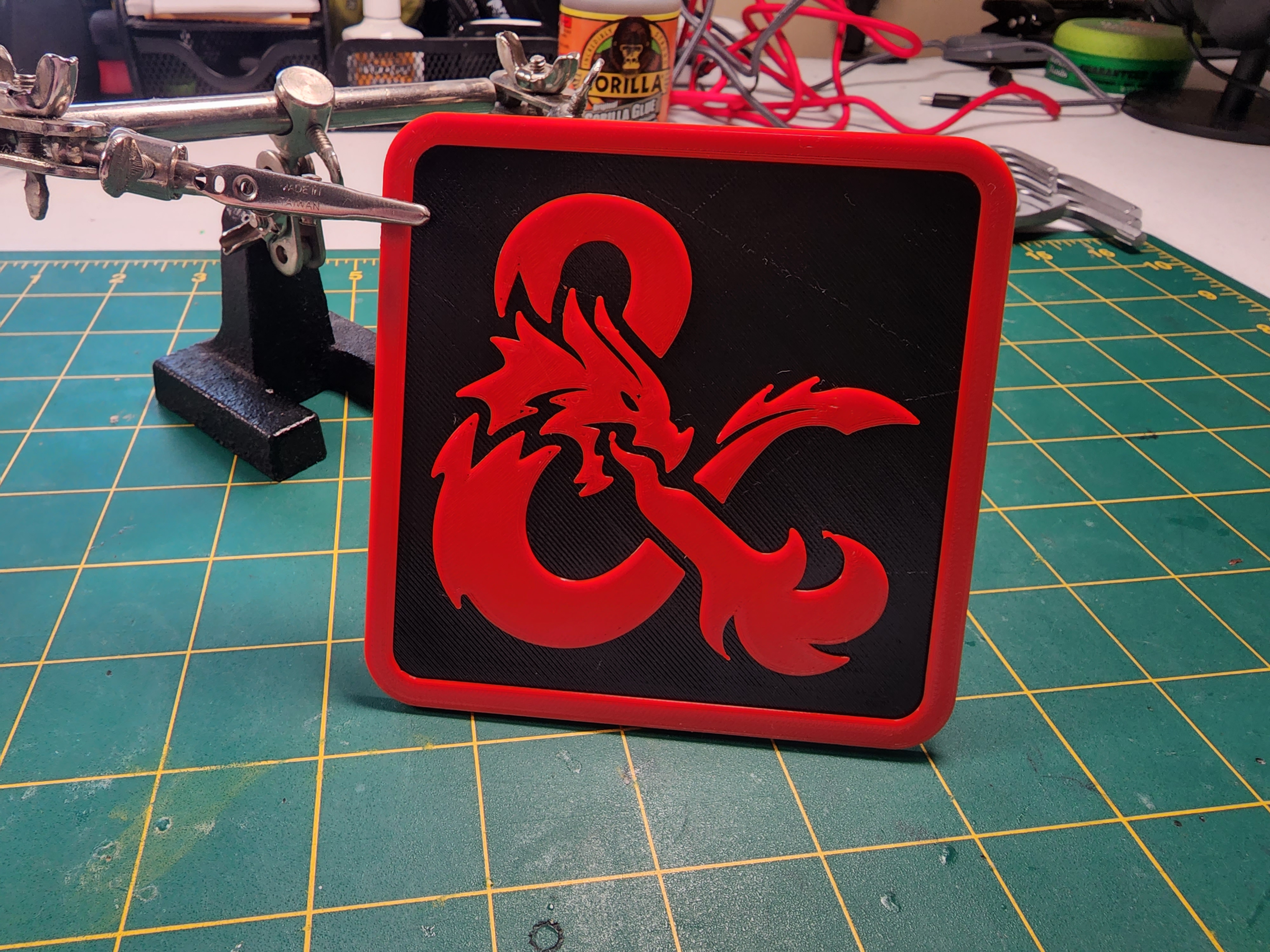 D&D Logo Coaster