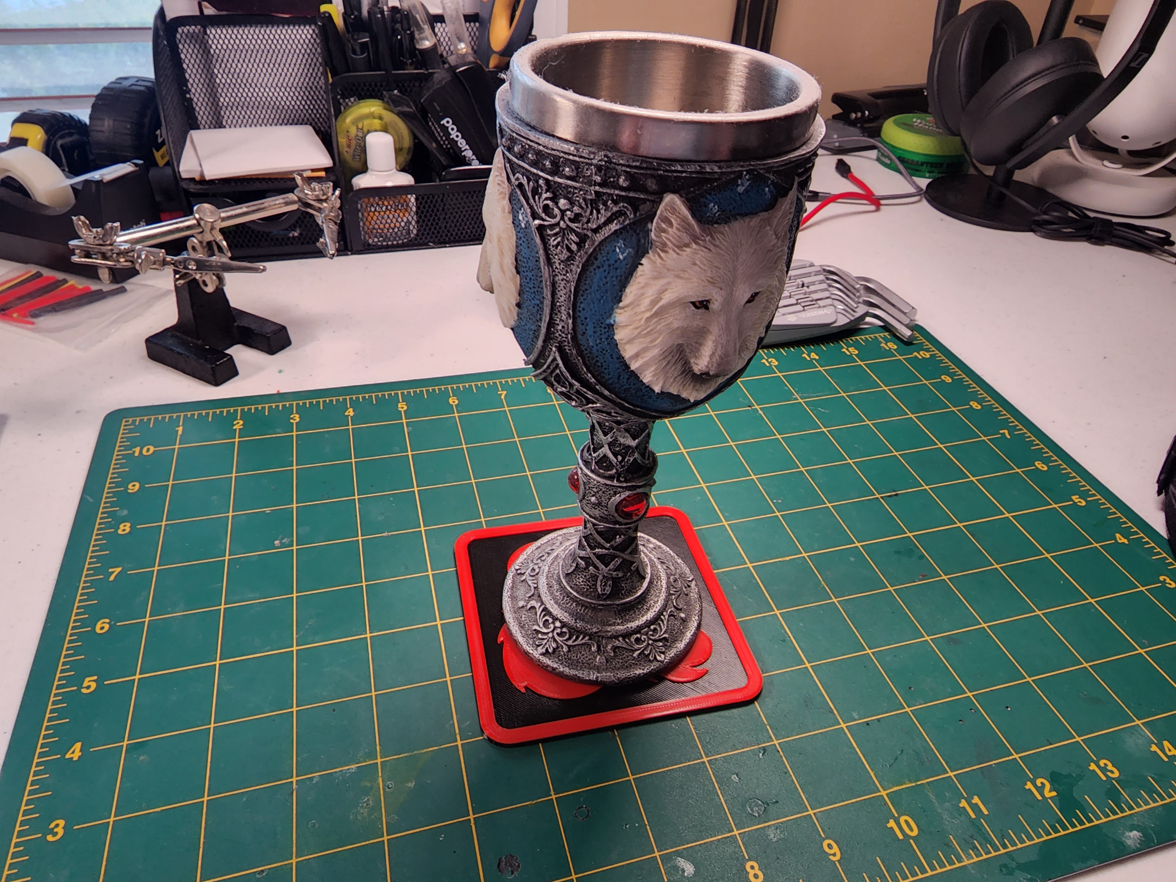 Miniatura 2 do modelo 3D D&D Logo Coaster